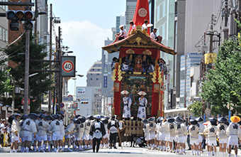 Gion Festival in July